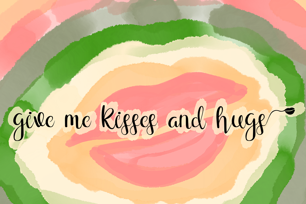 Just Kidding Script Font, a Script Font by Rachel McBride Creative (Photo 8 of 8)