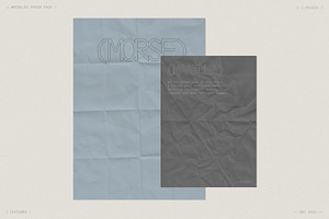 Wrinkled Paper Pack 70 PNG Files