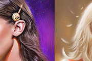 Hair Brushes, a Brush Add-On by vurdembrushes (Thumbnail 3 of 5)