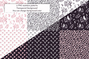 Garden bird. Pattern and motifs., a Pattern Graphic by AnaGuziiArt (Thumbnail 3 of 15)