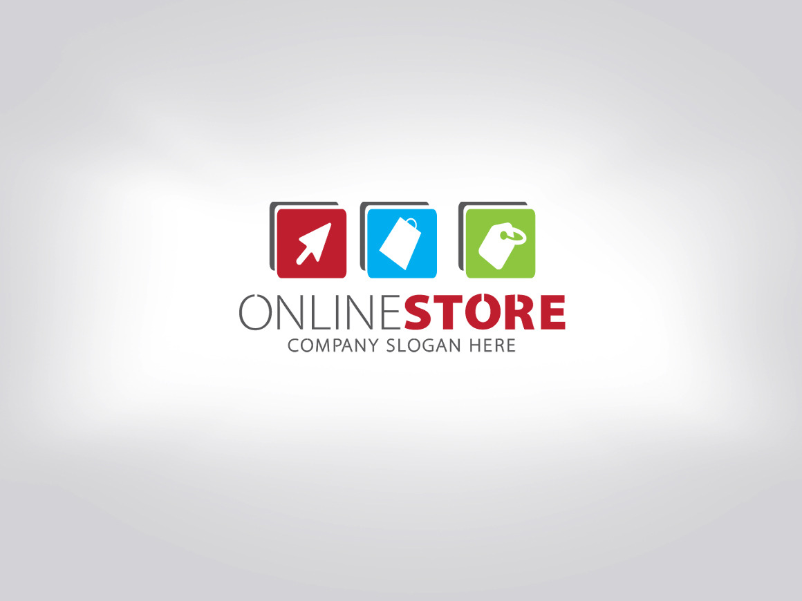 Online Store Logo by Creative Dezing  Creative Market
