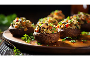 restaurant appetizer vegan food, a Food & Drink Photo by pikepicture