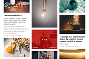 Kaleidoscope tumblr theme, a Websites & App Template by Pixel Revel (Thumbnail 3 of 5)
