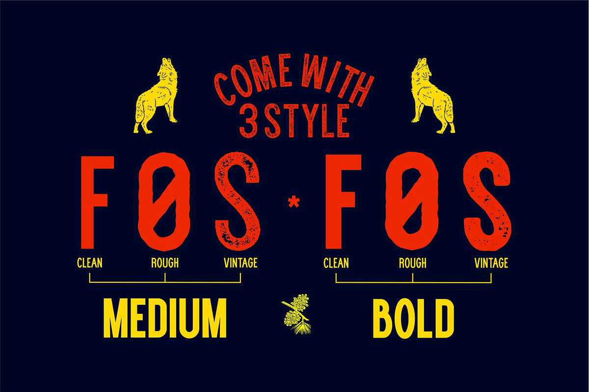 Wolf Gang - Vintage Typeface preview 7