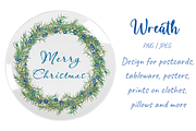 Juniper berries watercolor clipart, a Seasonal Illustration by Irina Avdeeva (Thumbnail 3 of 5)