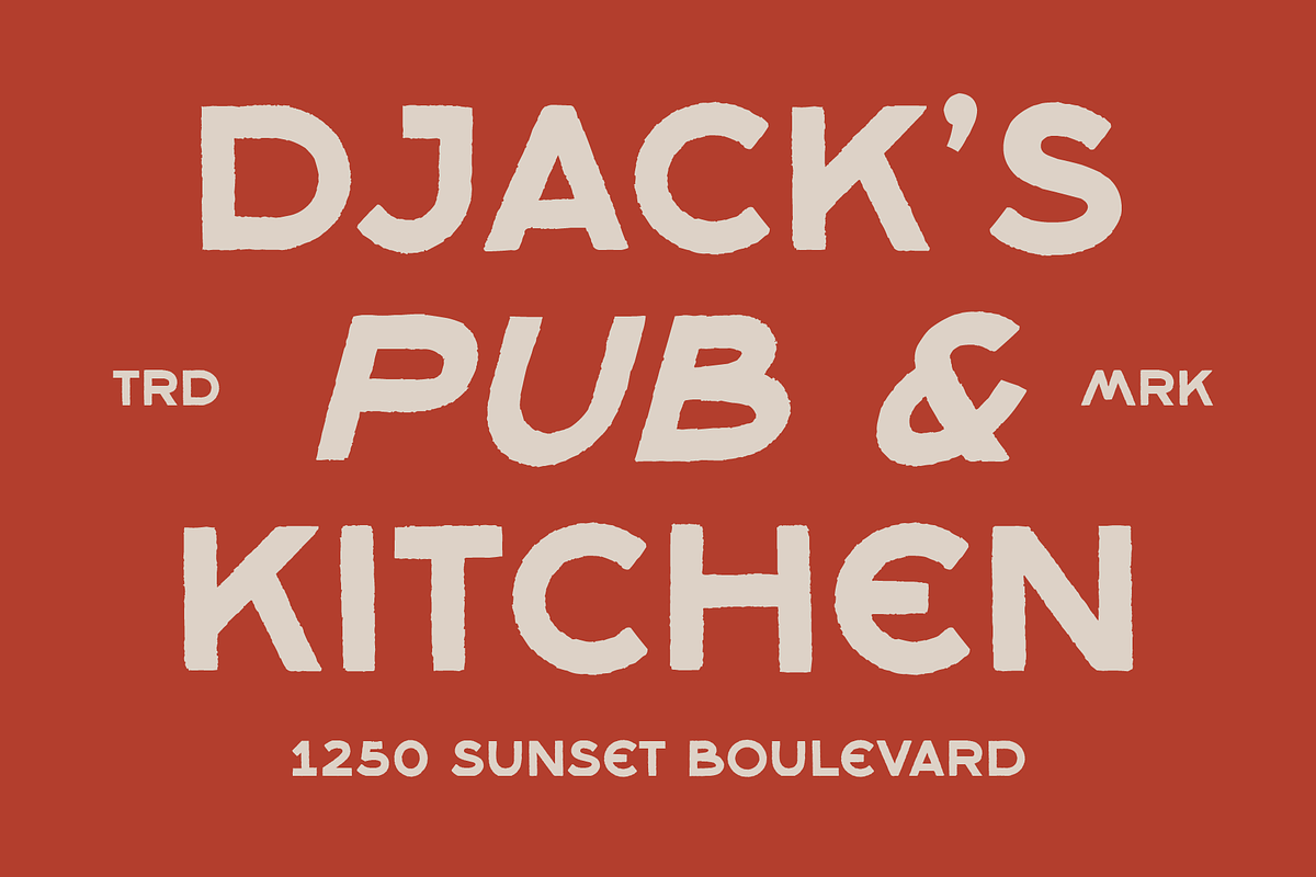 SFC Montera Classic, a Sans Serif Font by Skilline Supply Co. (Photo 3 of 6)