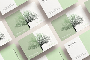 FOREST BUSINESS CARD TEMPLATE (PSD)