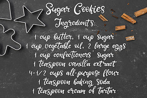 Handwritten Script Font Sweet Tooth