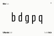 Qiblat Sans Modern Vintage Logo Font, a Sans Serif Font by Andika Fez (Thumbnail 9 of 10)
