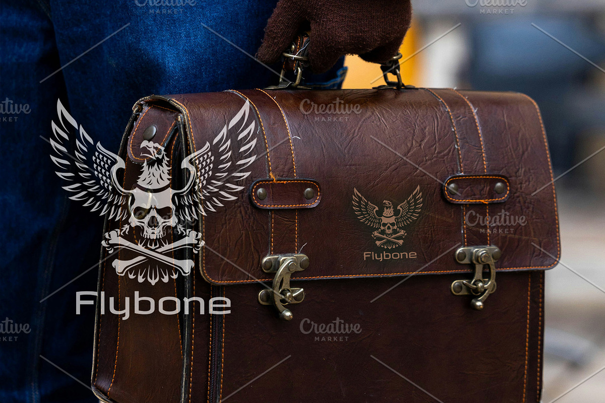 Eagle skull and crossed bones logo, a Branding & Logo Template by Atlantis X Nurman Arbai (Photo 1 of 3)