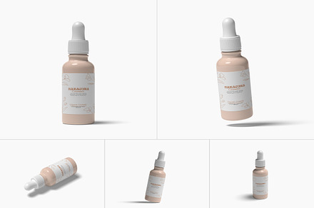 Dropper Bottle Mockup