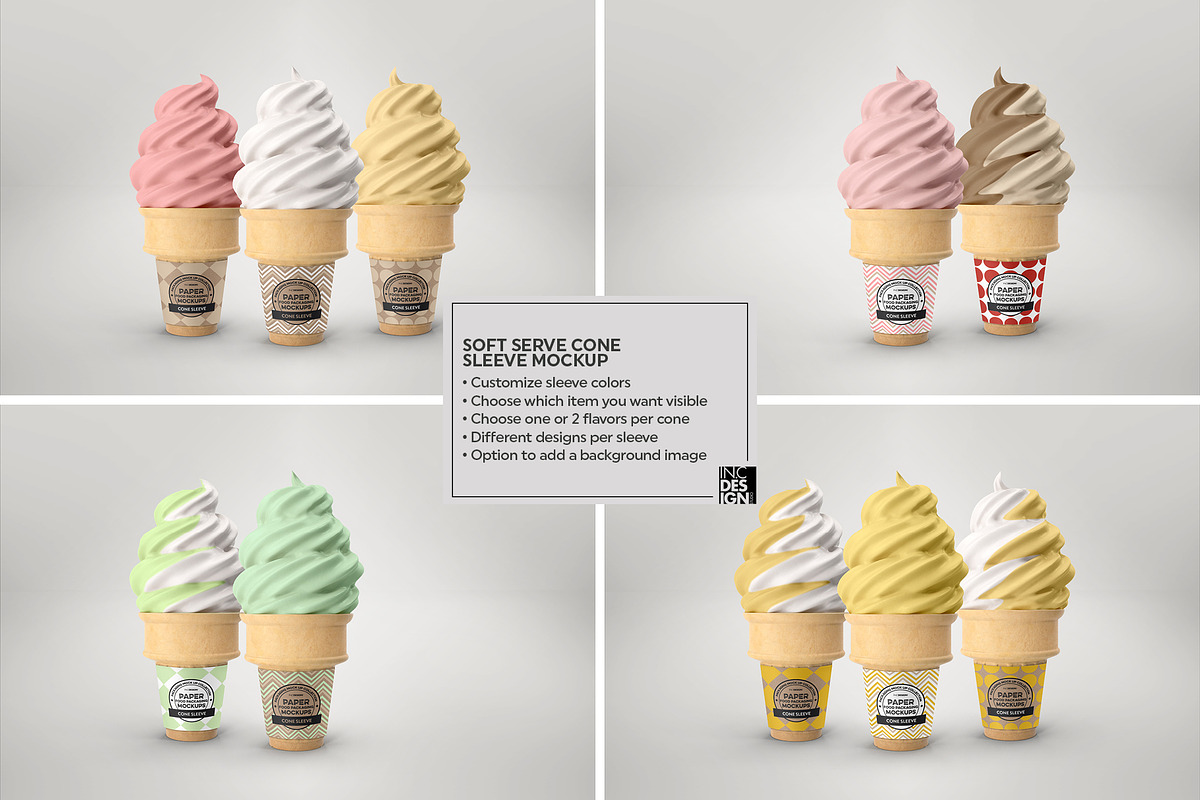 VOL.15 Food Box Packaging Mockups, a Packaging Mockup by INCDesign (Photo 20 of 21)