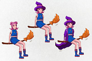 Witch character design, a Person Illustration by VaraNa Art (Thumbnail 6 of 9)