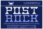 post rock font, a Font by weknow (Thumbnail 2 of 5)