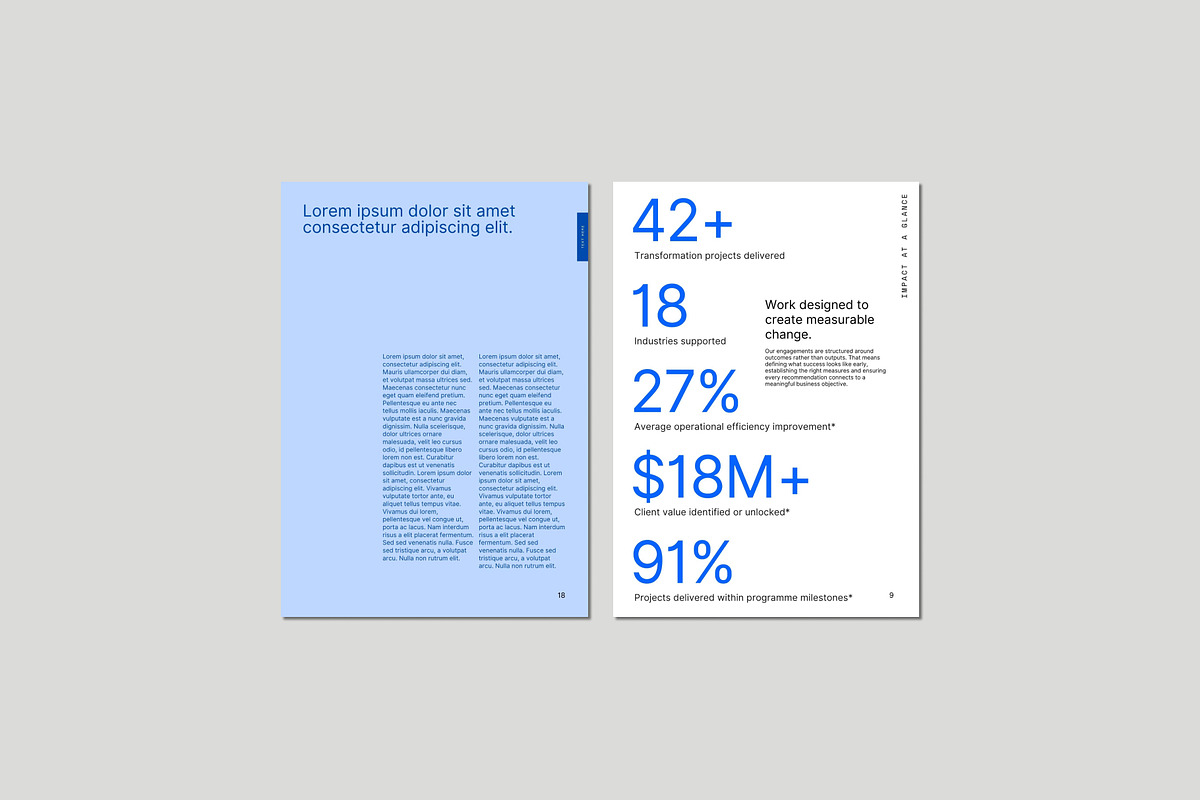 Corporate Case Study Canva Template, a Presentation Template by Gem Media (Photo 3 of 6)