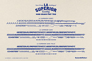 La Superior - A Hand Drawn Font Trio, a Script Font by Komet & Flicker (Thumbnail 16 of 16)