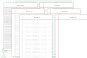 Digital Notes Templates, a Stationery Template by CreativeBundlex (Thumbnail 2 of 8)