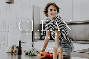 20 Clean Girl Lightroom Presets