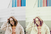10 Retro Girls Lightroom Presets, a Preset Add-On by LucaTheme (Thumbnail 2 of 9)