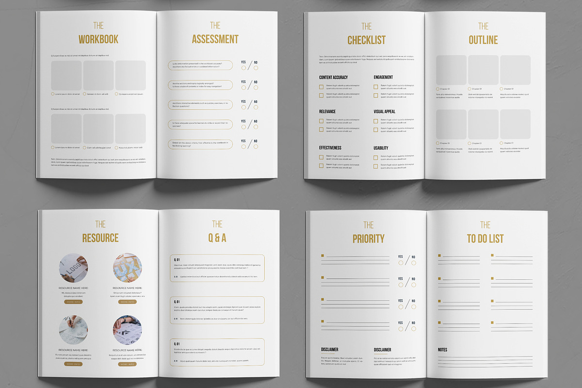 Course Workbook Template
