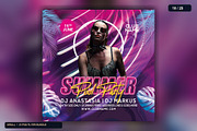 25 Nightclub Party Flyer PSD Bundle, a Flyer Template by Flyer Arts (Thumbnail 13 of 29)