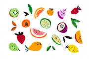 Whimsy Fruit vector iillustration, a Food Illustration by ShooShooShop (Thumbnail 7 of 16)