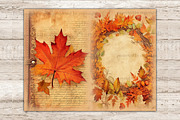 Autumn Junk Journal Pages, a Seasonal Illustration by GlamArtZhanna (Thumbnail 5 of 9)