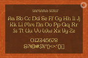 Samara – Serif+Sans Moroccan Exotic, a Serif Font by Setara Langit CreativeStd (Thumbnail 12 of 12)