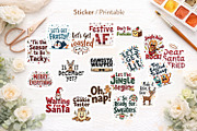40 Ugly Cute Christmas Quotes, an Illustration by Artnoy (Thumbnail 7 of 8)