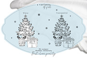 Line Art Winter Floral Decorations, a Decorative Illustration by La Petite Line Art (Thumbnail 9 of 15)