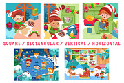 Merry Christmas Collection, an Animal Illustration by ArtyCats (Thumbnail 7 of 9)