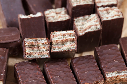 sweets made from cocoa, sugar, flour, a Photo by MyPhotos