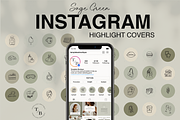 Instagram Story Highlight Cover Icon, a Social Media Template by Templates Boutique (Thumbnail 1 of 10)