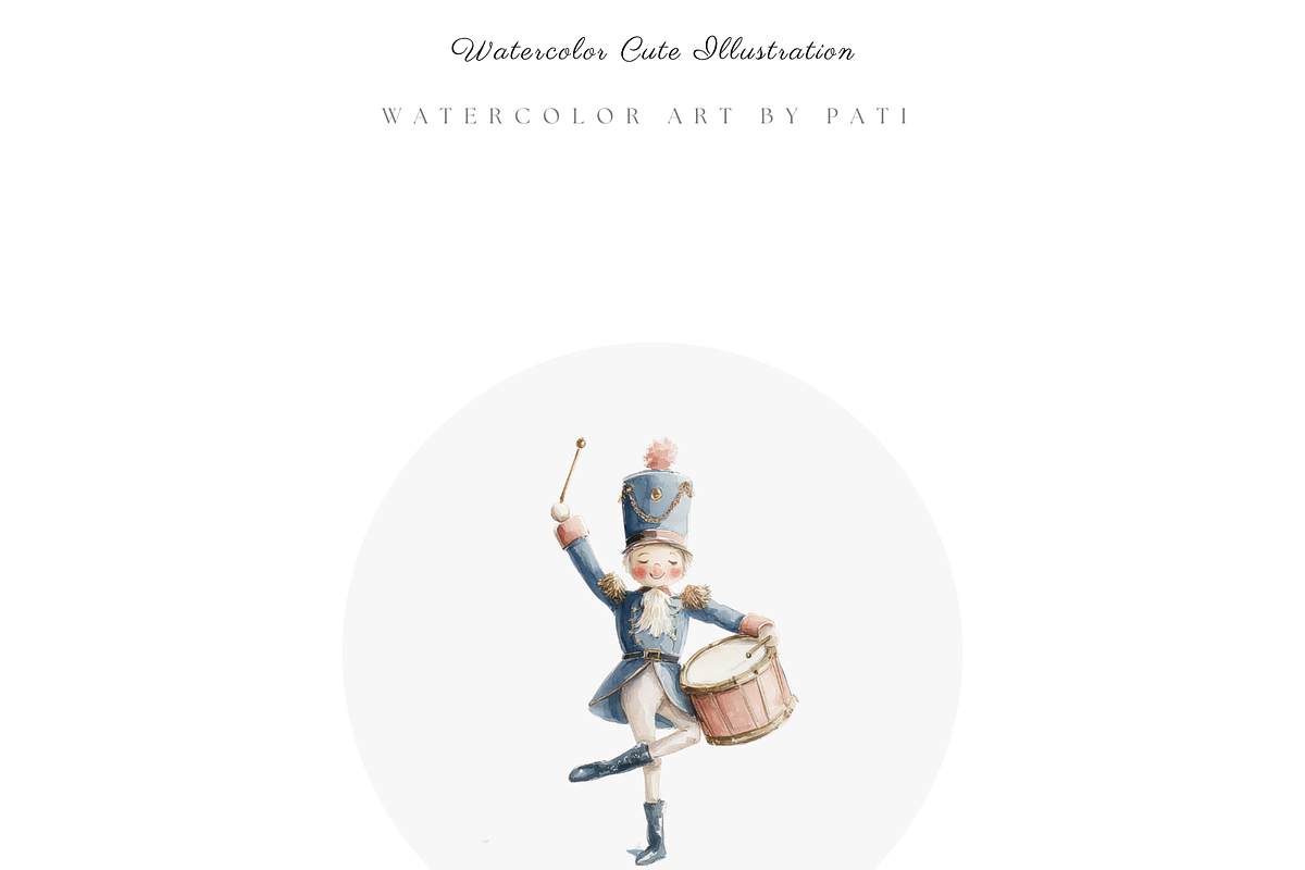 Winter Ballet Clipart Set, a Decorative Illustration by Pati Paints (Photo 4 of 11)
