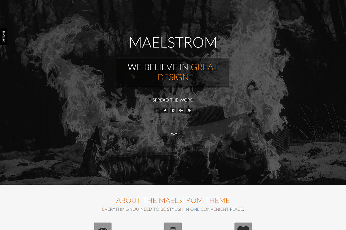 Maelstrom: Powerful Website Template, a HTML Template by Devero (Photo 4 of 9)
