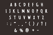 Chalk School, a Handwritten Font by Fourteen Letter (Thumbnail 2 of 9)