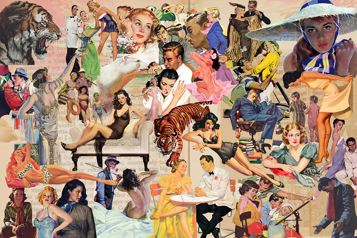 400+ Vintage Collage Bundle, an Object Graphic by Lilithcollageart (Photo 8 of 11)