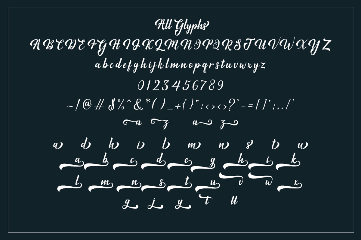 Minthas, a Script Font by Amarlettering (Photo 5 of 7)
