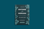 Elegance Wedding Invitation Template, an Invitation Template by iDoodle Studio (Thumbnail 2 of 4)