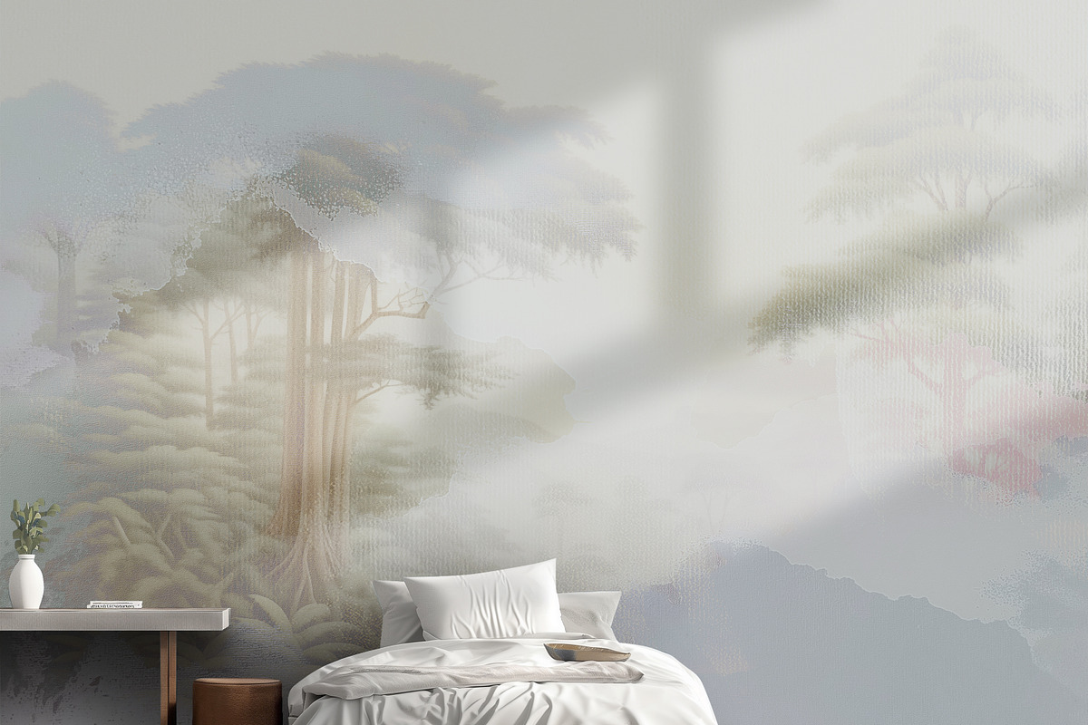 Abstract Combination Art Wallpaper, a Decorative Illustration by fei long (Photo 6 of 10)