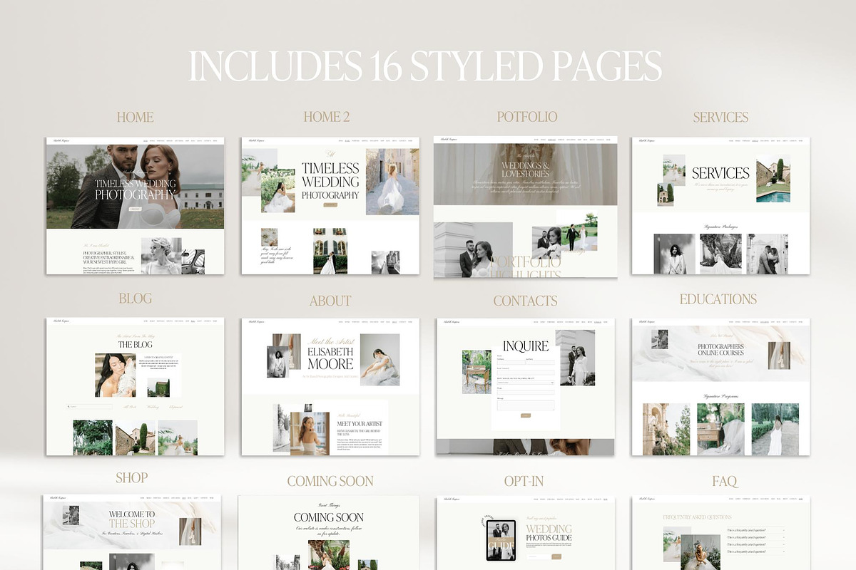 Squarespace photography template, a Squarespace Template by Presentibox (Photo 13 of 13)