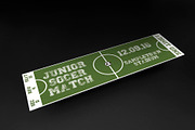 Soccer Event Ticket, an Invitation Template by Konakchiev (Thumbnail 3 of 3)