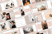 Rose Gold Social Media Bundle Canva, a Social Media Template by Fancy Malone (Thumbnail 11 of 12)
