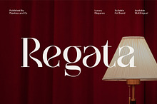 Regata - Elegant Serif Display Font