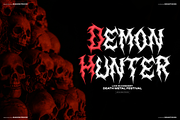 Shadow Prayer | Black Metal Font, a Blackletter Font by Denustudios (Thumbnail 2 of 12)
