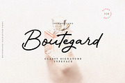 Boutegard Classy Signature, a Script Font by Typenations (Thumbnail 1 of 16)