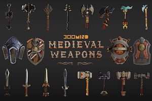 Medieval Stylized Weapons - AAA