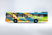 City Bus Mock-Up, a Product Mockup by DesignRushMarket (Thumbnail 4 of 6)