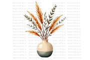 Mixed Bundle - Terracotta Flowers, a Decorative Illustration by Bloom Craft Creations (Thumbnail 5 of 20)