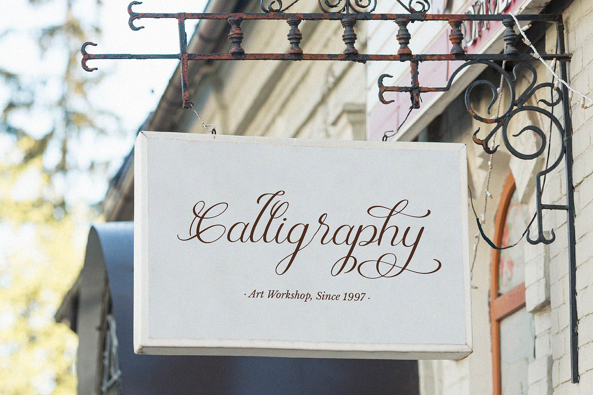 Rellydon Beautiful Calligraphy Font, a Script Font by Denustudios (Photo 7 of 13)